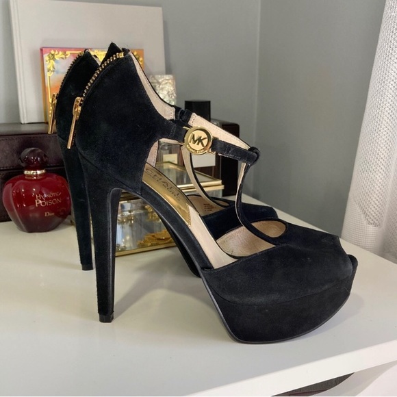 MICHAEL KORS suede platform pump - Picture 4 of 5